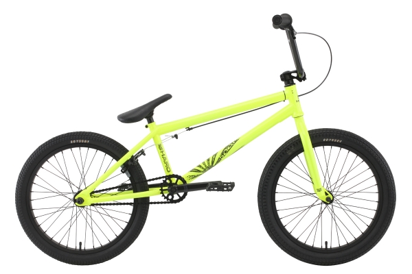 yellow haro bmx bike