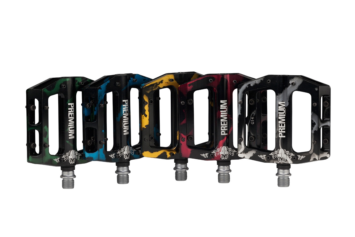 Premium BMX Parts Slim Pedal Smoked