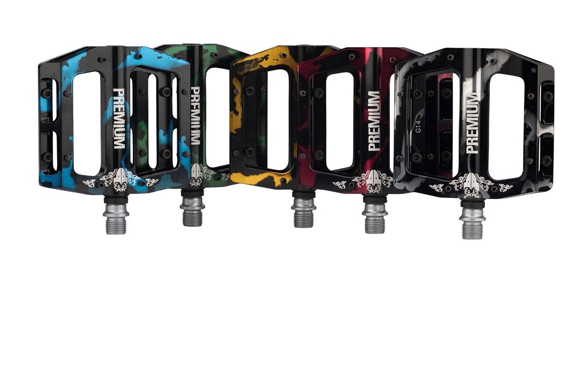 Premium BMX Parts Slim Pedal Smoked